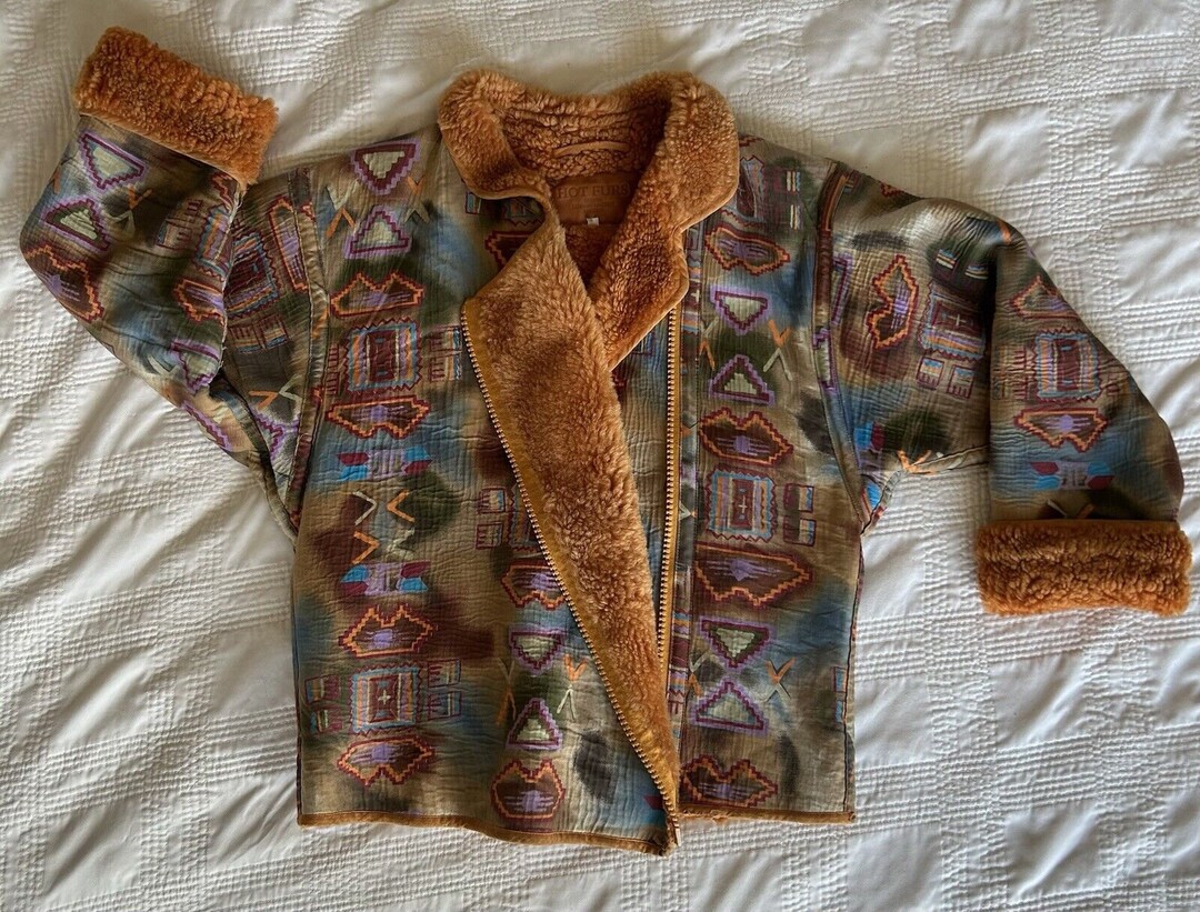 Vintage Hot Furs Lennart Lindrot Sweden Shearling Sherpa Jacket. Etsy