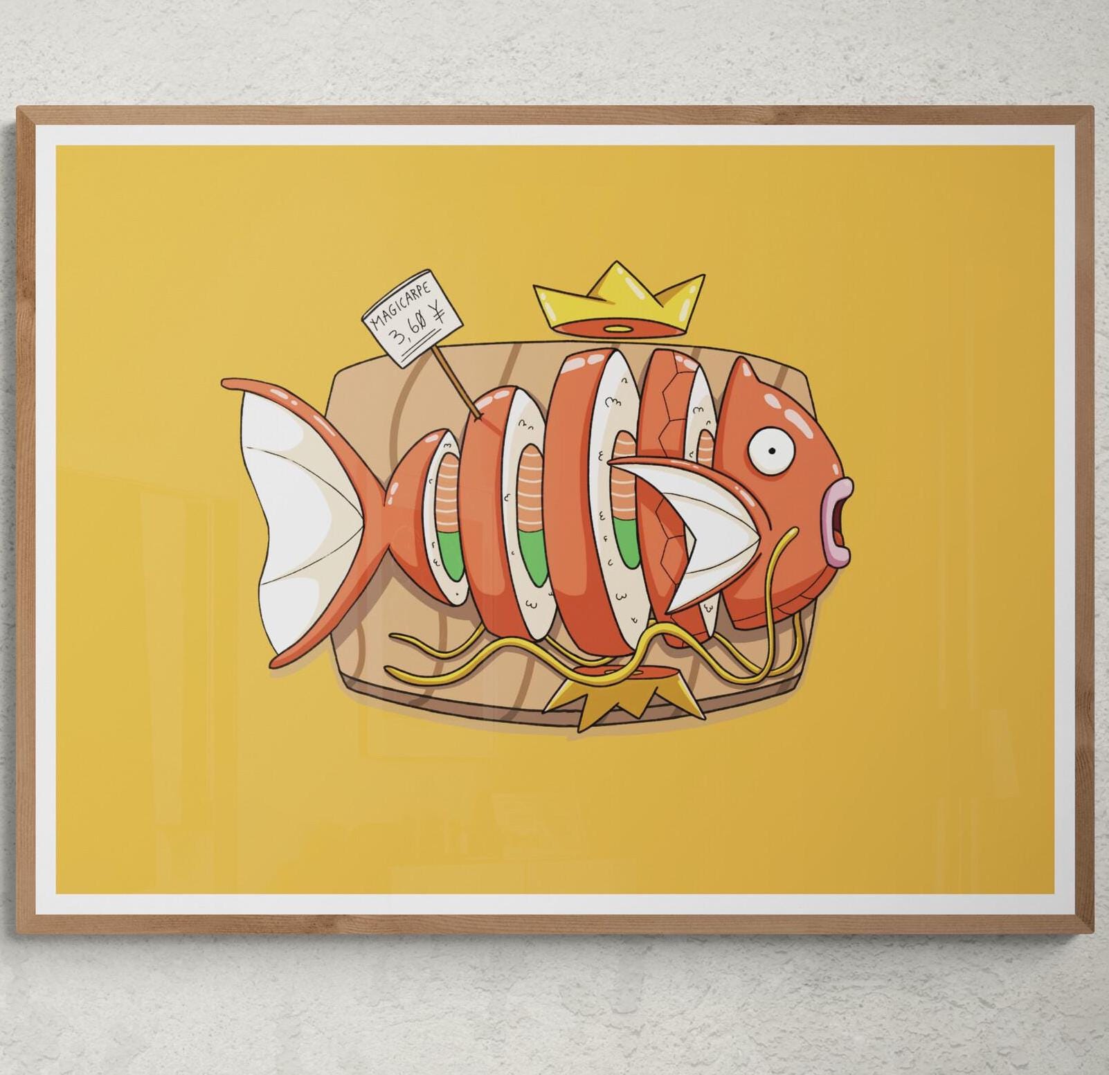 Magikarp poster - Etsy 日本