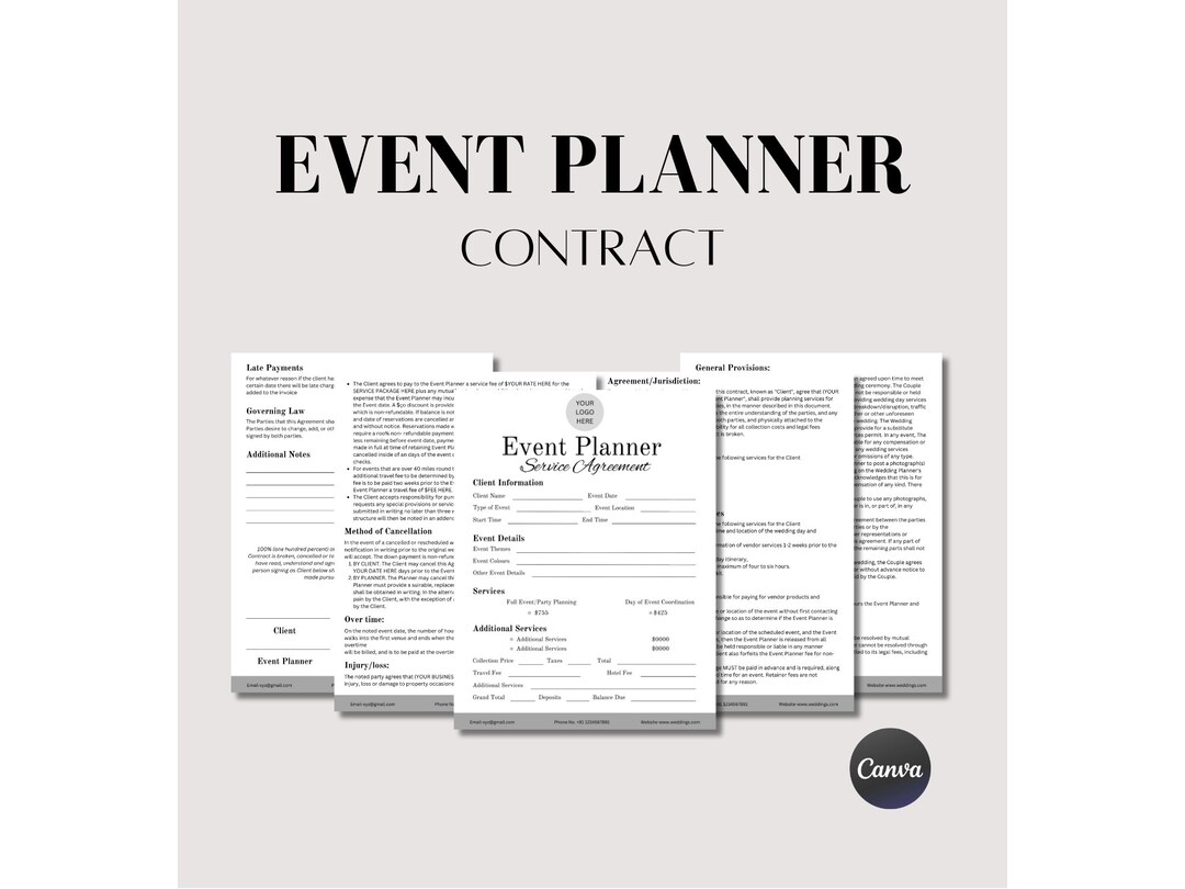 Professional Wedding Planning Service Agreement,wedding Planner Professional Wedding Planning Service Agreement,wedding Planner