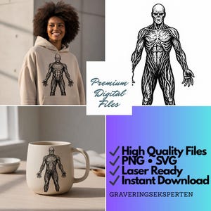 Vecna SVG PNG | Stranger Things Fan Art | Horror Villain Halloween Digital File