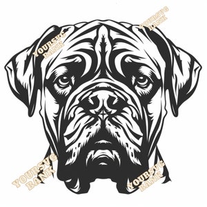 Bullmastiff SVG & PNG Bundle - Premium Digital Files for Crafting and Design