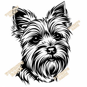 Yorkshire Terrier SVG & PNG Bundle - Premium Digital Files for Crafting and Design