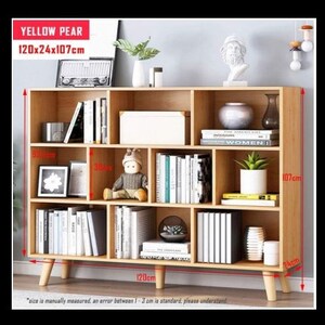 #WoodenShelf #OpenBookcase #3TierDisplay #FreestandingCabinet #RackwithLegs #MultipleCubes #FreeStandingBookshelf #HousewarmingGift #HomeDecor #ModernFurniture #StorageSolution #OrganizedLiving #InteriorDesign #MinimalistStyle #NaturalWood