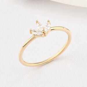 14K Gold Crown Ring, Gold Crown Ring, Princess Ring, Queen Ring, Gold Princess Ring, Crown Ring, Crown Jewelry , 14K Gold Ring.