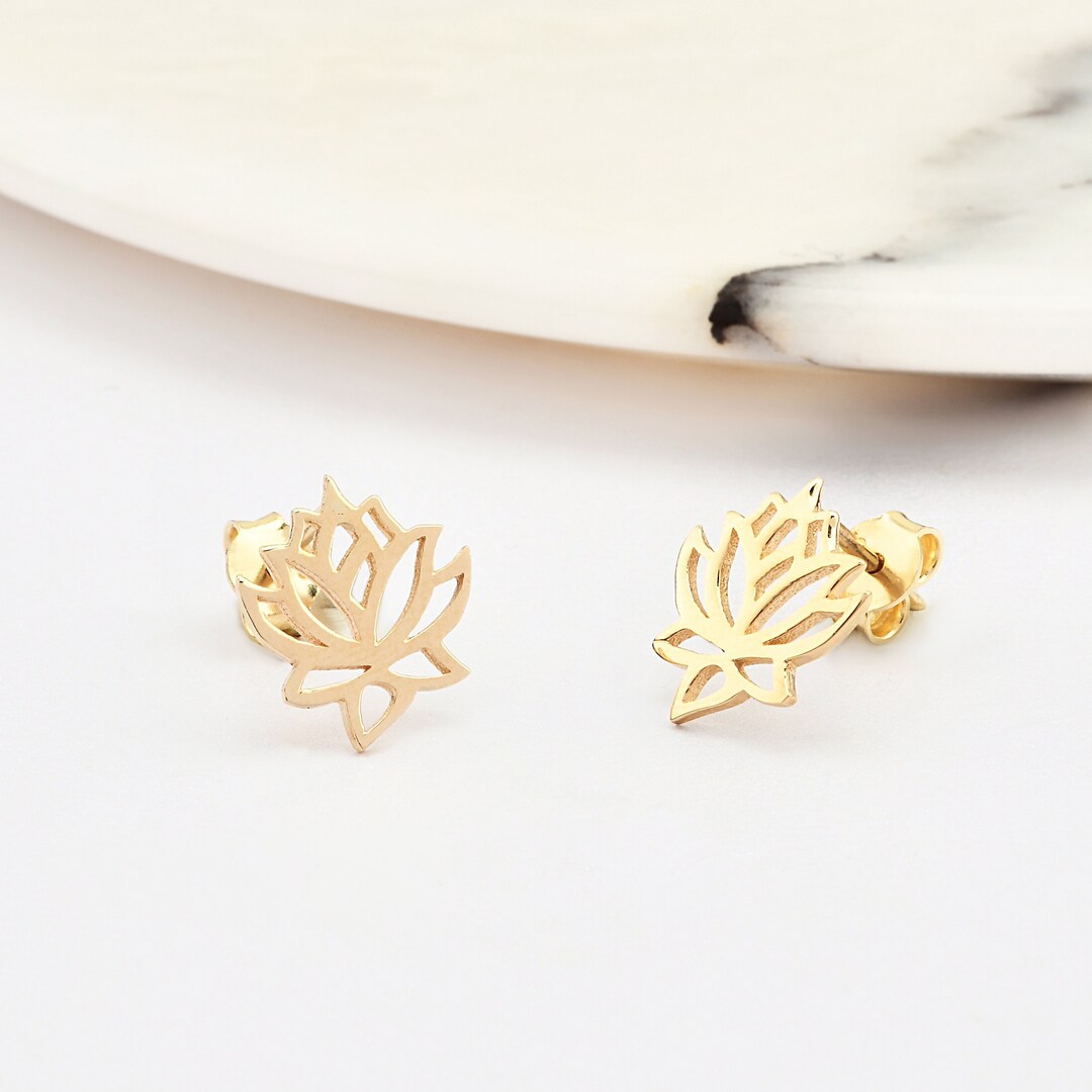 Lotus Earrings