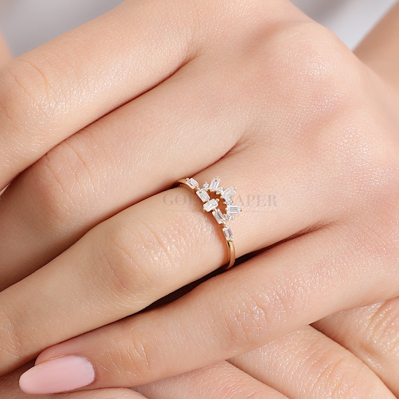 14K Gold Crown Ring, Gold Crown Ring, Princess Ring, Queen Ring, Gold Princess Ring, Crown Ring, Crown Jewelry , 14K Gold Ring.