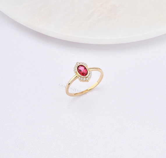 14K Gold Ruby Ring, Gold Ruby Ring, Ruby Ring, Gemstone Gold Ring, July Birthstone Ring, Ruby Gemstone Ring, 14K Gold Ring.