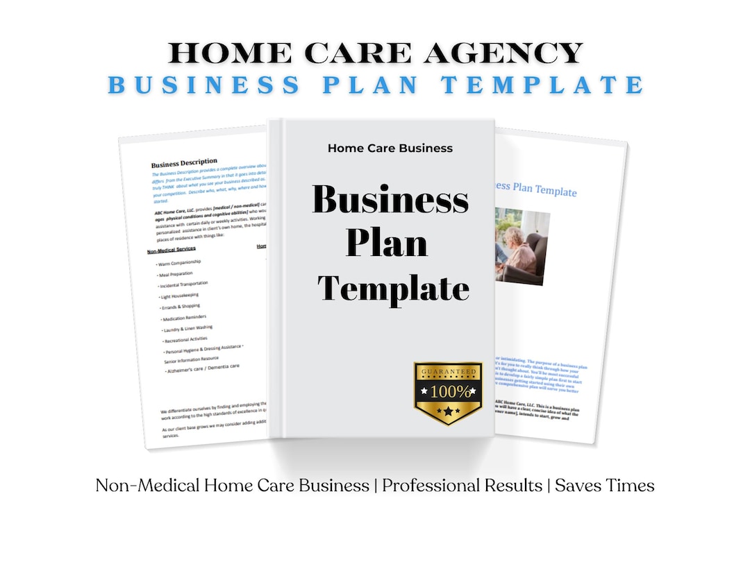 Image 7 for Non Medical Home Care Business Plan Template