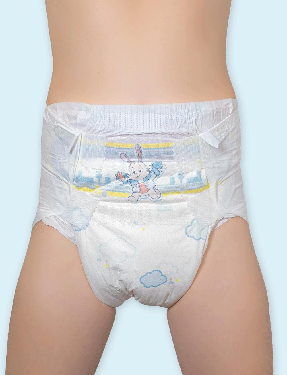 Kiddo Fluffy Fly Adult Diaper ABDL High Absorbency Brand New