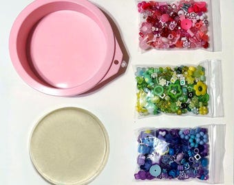 DIY再利用可能ピッキーパッドキット：シリコン型付き生分解性フィジェットトイ