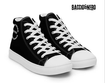 Zapato de lona para hombre Baccio&Nero Streetwear Classics - Diseño negro para un estilo moderno