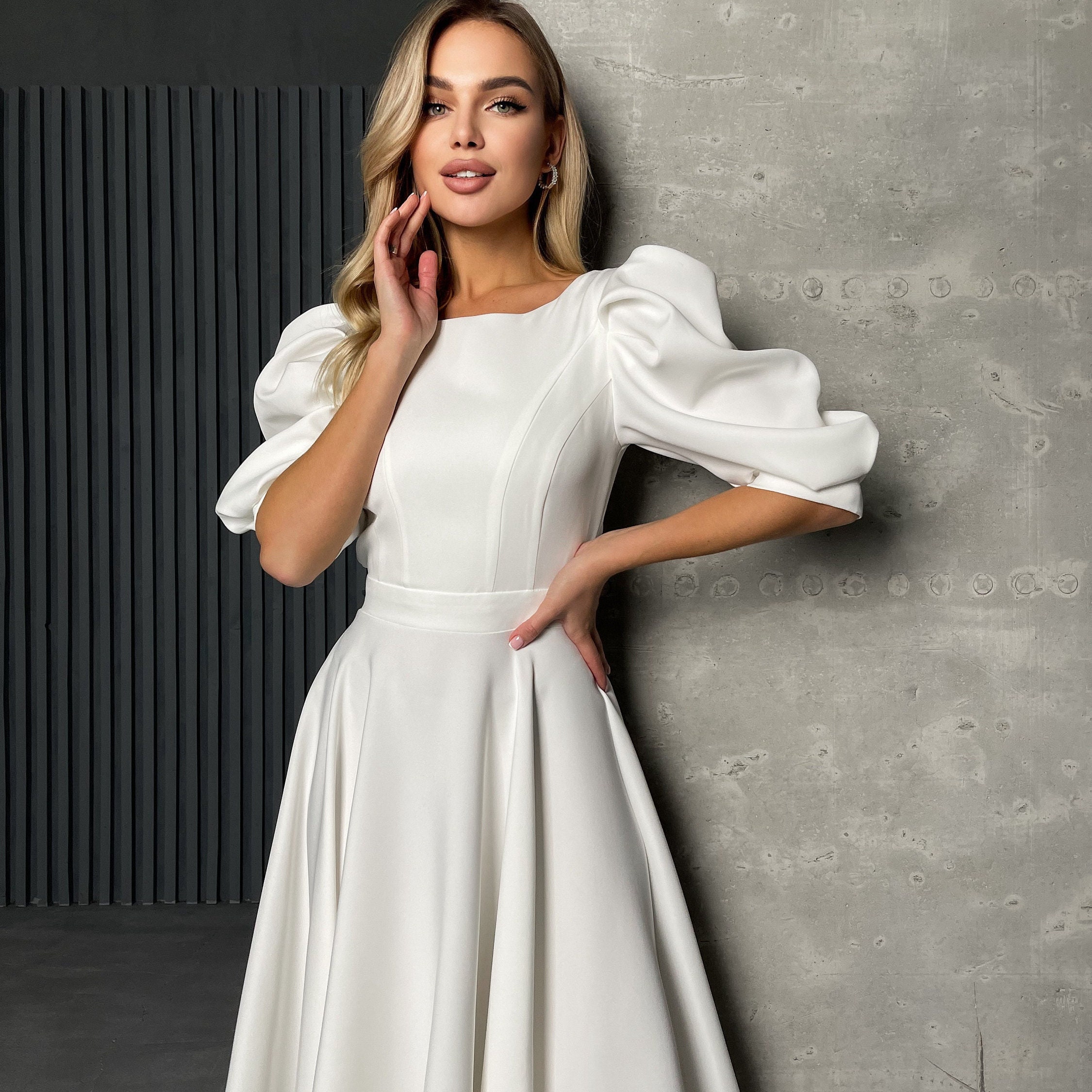 Casual Reception Dress for Bride