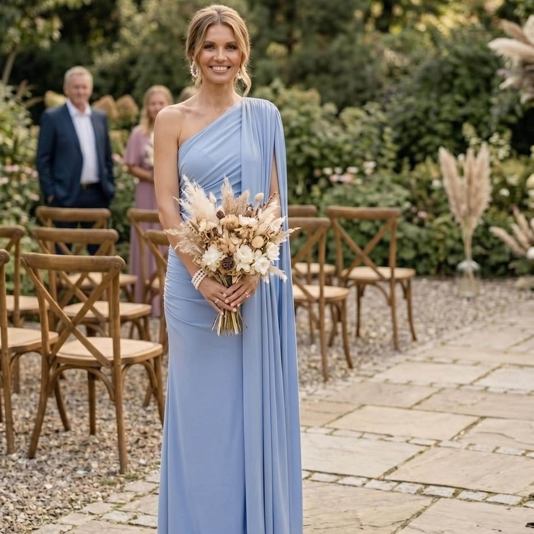 Light Blue Maxi Dress - Etsy