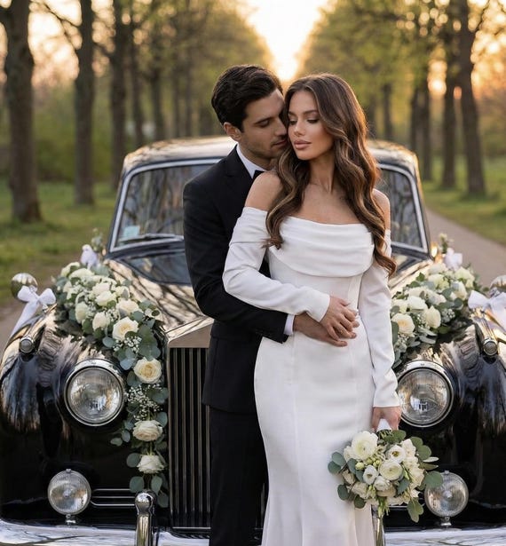 satin winter wedding dresses Dress Long Sleeve Mermaid Gown for Modern Bridal Ceremony Color::#17-Ice Apricot fb_clabel_1_exclude Alex Evenings Women's Midi indoor ceremonies