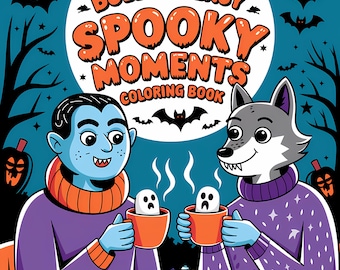 90+ Halloween Cute Coloring Pages, Coloring for Kids, Kawaii Coloring Pages, Cute Ghost Coloring Pages, Printable Coloring, Adult Coloring