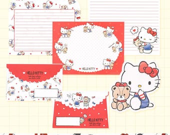 Cute Kitty Stationery Set, Happy Mail Supply, Junk Journal Kit