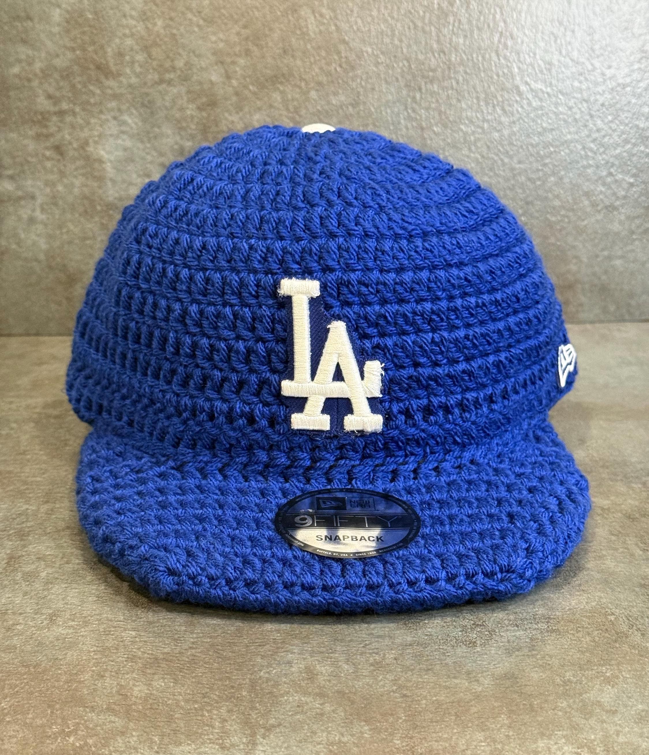 【人気完売】Chapeau d' O MixRaffia Crochet Cap Custom Crochet Baseball Cap | Includes Base Hat + Handmade Crochet