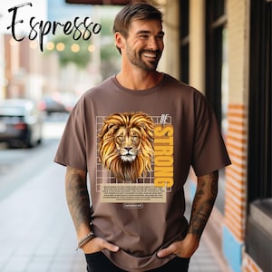 Be Strong in the Lord Armor of God Christian Faith Based Bible Verse T Shirt for Men