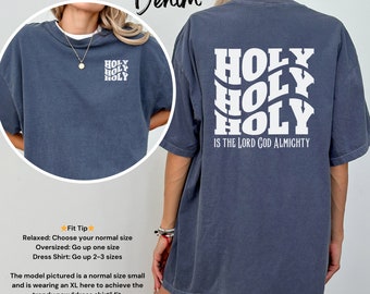 Holy Christian T-Shirt, Comfort Colors Faith Shirt