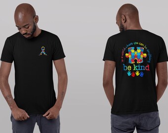 Be Kind Autism Awareness T-shirt