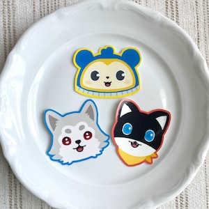 Persona Companheiros Animais | Persona 3 Koromaru, Persona 4 Teddie, Persona 5 Morgana