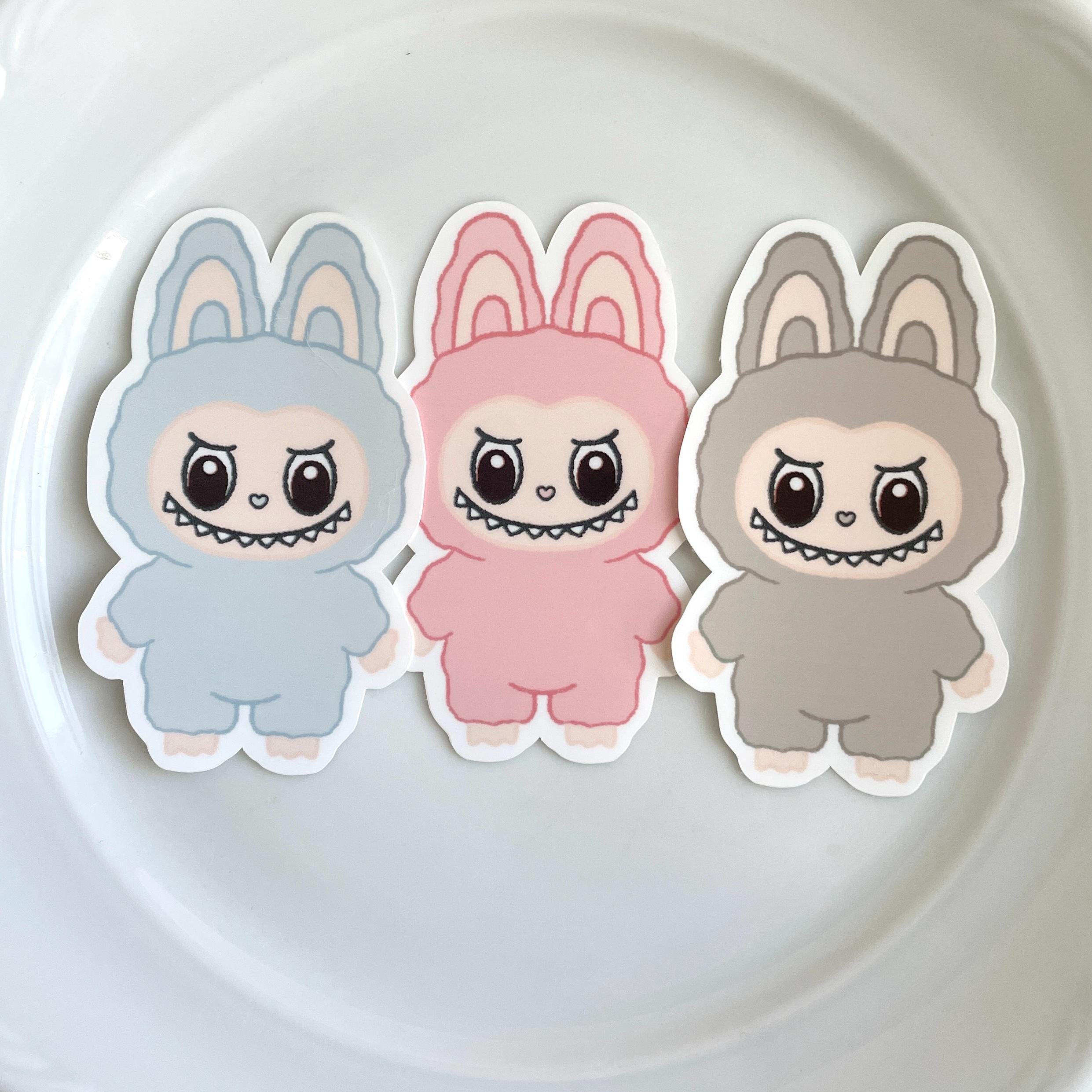 Labubu Animation Sticker Labubu Stickers - Etsy