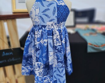 Girls tie back sundress