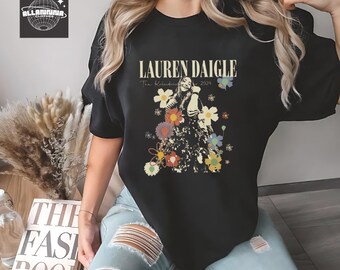 Lauren Daigle The Kaleidoscope Tour Vintage 90s Concert Shirt, Lauren Daigle The Kaleidoscope Tour Sweatshirt, Thank God I Do Tour Hoodie