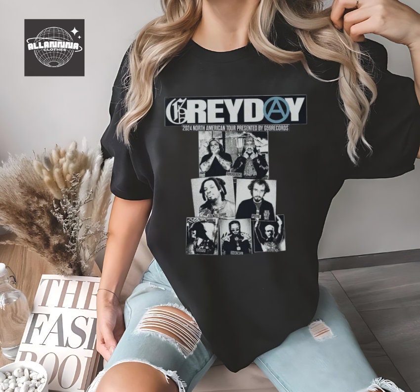 SUICIDEBOYS - Grey Day 2024 Tour Shirt, Suicideboys Band , Suicideboys 2024 Concert Shirt, Grey Day 2024 Concert