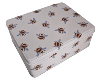 Bumblebee storage tin