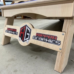 Double Wide Cornhole Feet and Brace Kit Set of Two. - Etsy