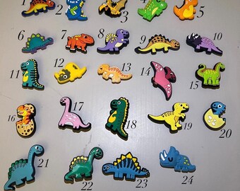 Dinosaur Croc Charms