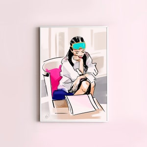 2 stampe A5 su Haudrey Hepburn, stampe artistiche glycée, stampe decorative per casa, poster Colazione da Tiffany