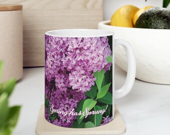 floral mug gift mothers day mug coffee mug gift