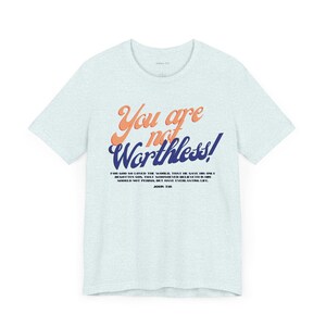 Faith-based Christian Unisex Tee, Inspirational Bible Verse Shirt, Religious Graphic Apparel, Men&#39;s Women&#39;s Religious Clothing, Christian
