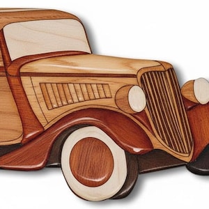 Hot Rod Intarsia Pattern