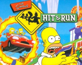 Simpsons hit and run PC WINDOWS 7 8 10 11 Digital Download (rare game) usually sells for more come get it while it is still here