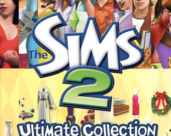 Los Sims 2 Ultimate Collection Juego para PC WINDOWS 7 8 10 11 Descarga digital
