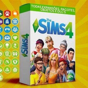 Sims 4 ALL DLc Expansions /Stuff / kits windows PC 7-11/ for ea users not for mac image 1