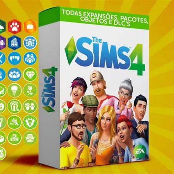 Sims 4 -ALL DLc Expansions /Stuff / kits -  windows PC 7-11/ for ea users not for mac