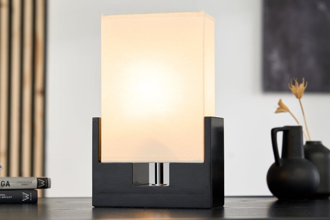 Beige Modern Table Lamp