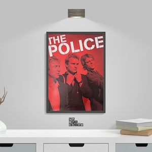 The Police Band Poster Digital Art