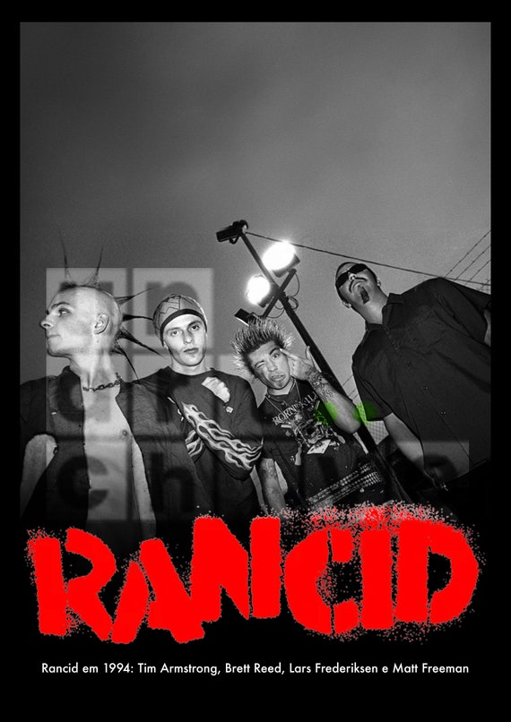 Rancid Poster - Retro Vintage Design | Band Poster - Etsy UK