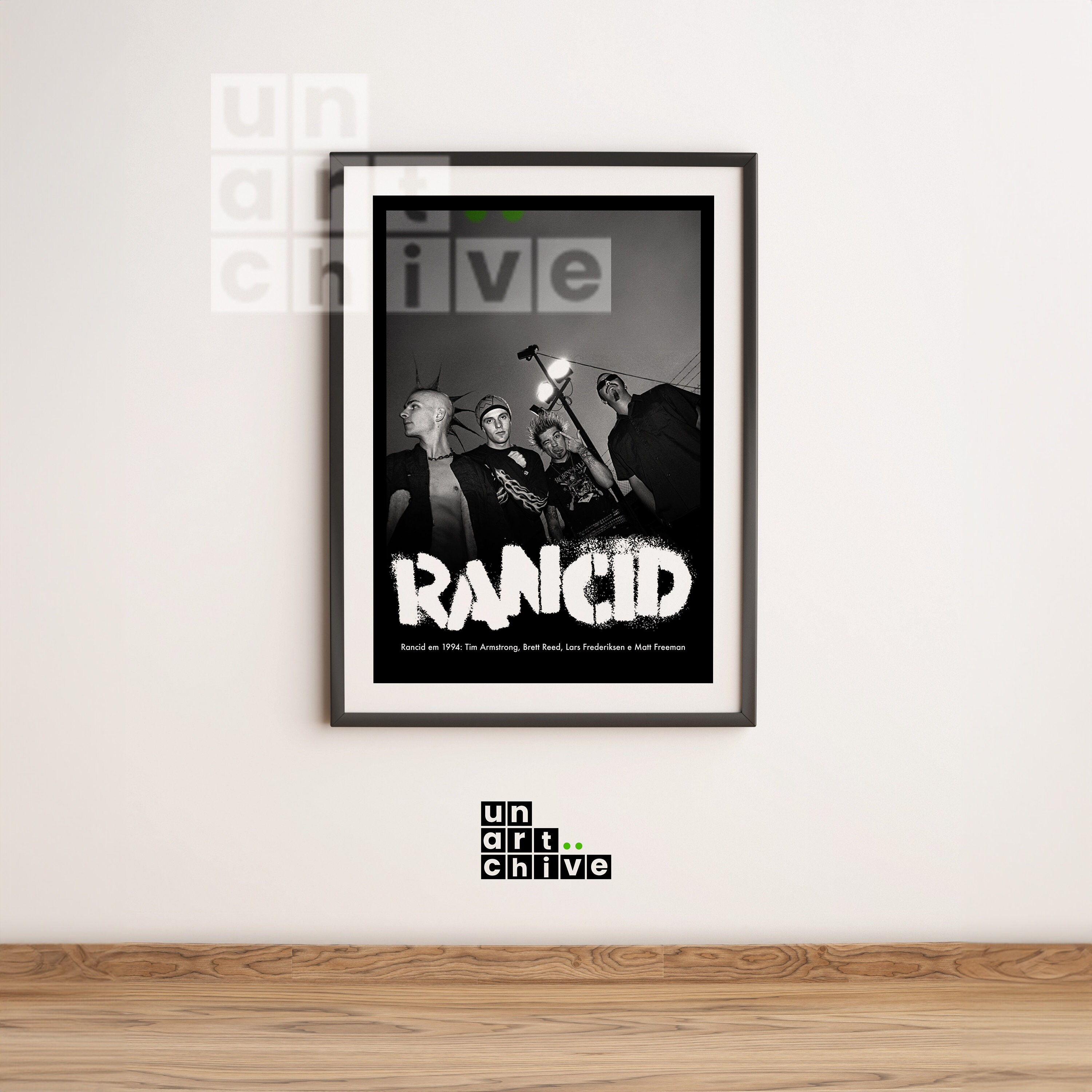Rancid Poster - Retro Vintage Design | Band Poster - Etsy