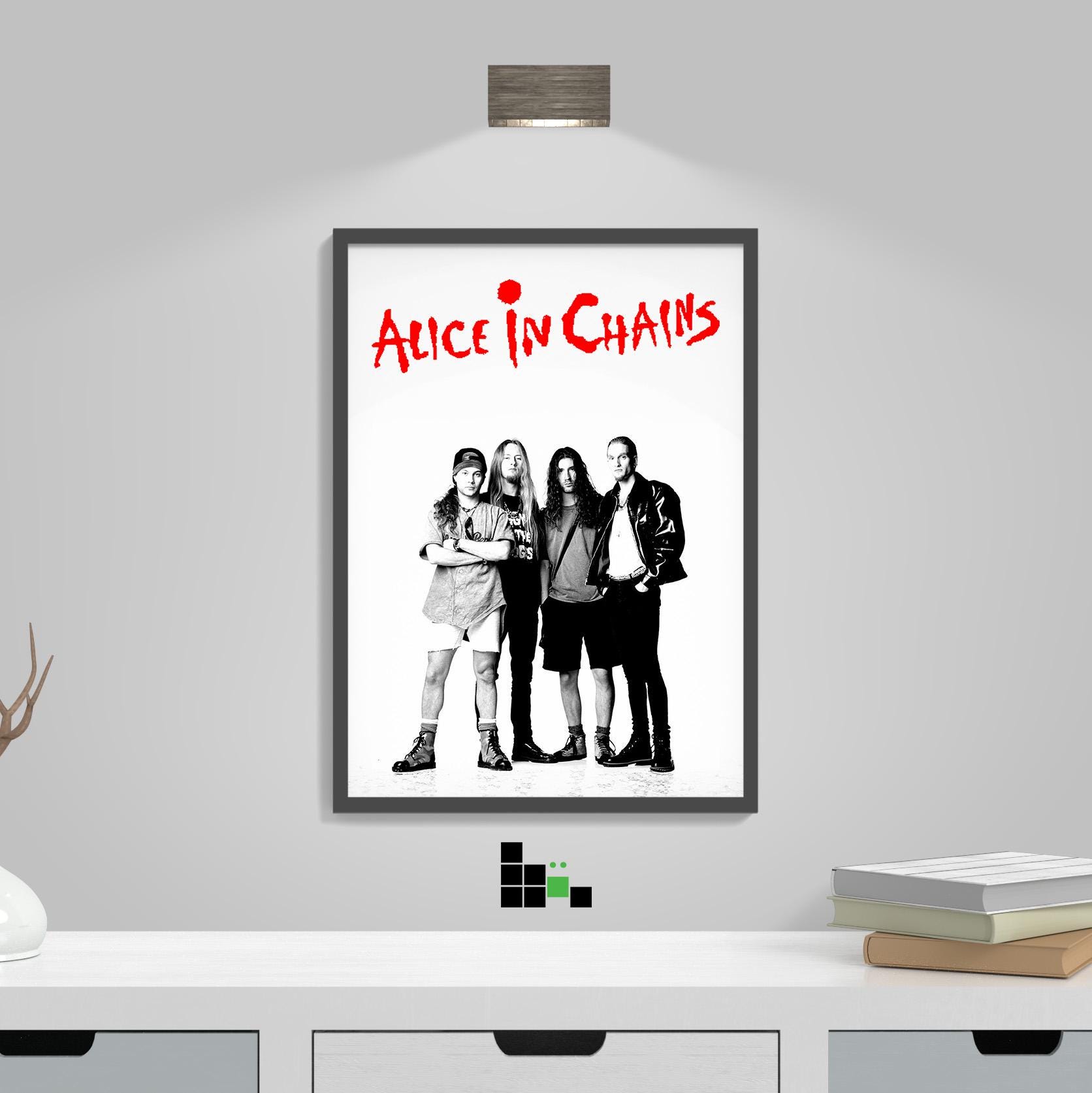 Alice in chains art - Etsy 日本