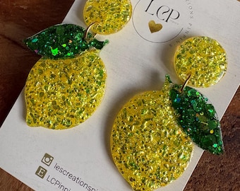 Lemon earring