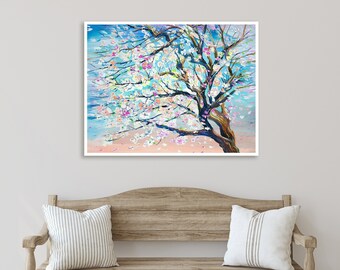 Spring Dance Original Oil Painting - Contemporary Wall Art 25x20 inches/65x50 cm