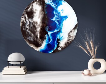 Unique Handcrafted Resin Art for Wall Decor
