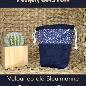 Gaston, le pochon Bleu marine