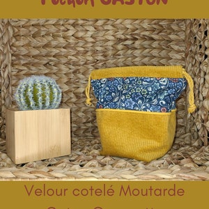 Gaston, le pochon Jaune moutarde